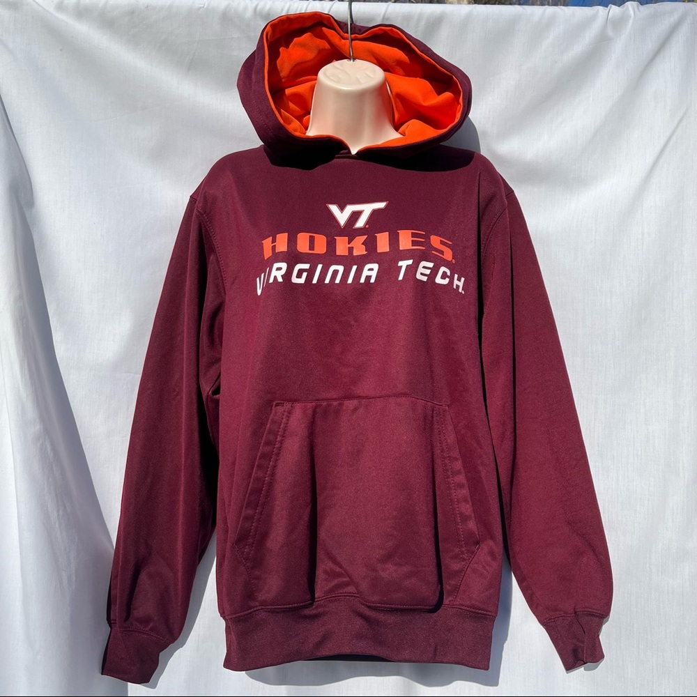 Virginia Tech Hokies College Hoodie Sweatshirt Size Youth (16-18) L